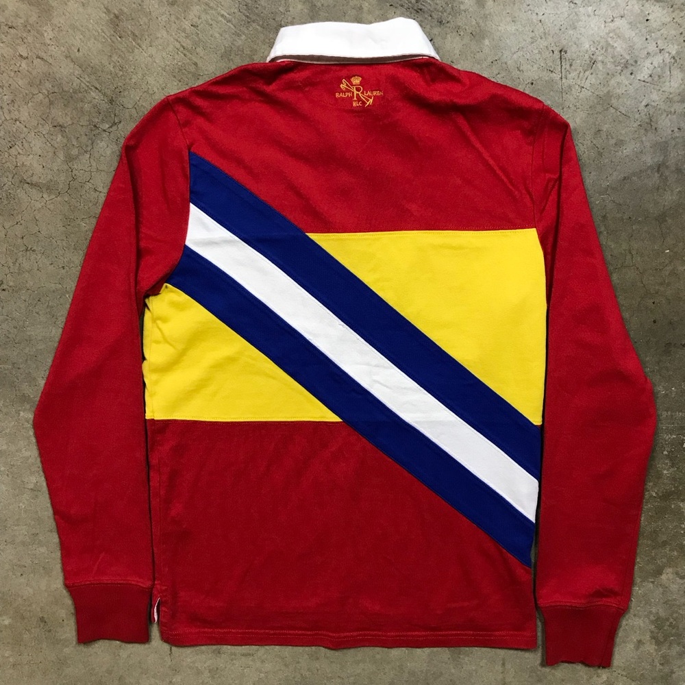 VTG RALPH LAUREN IV RLC CHALLENGE CUP Rugby Sz M - Picture 6 of 7